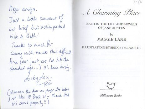 A Charming Place - Bath in the Life and Novels of Jane Austen by Maggie Lane