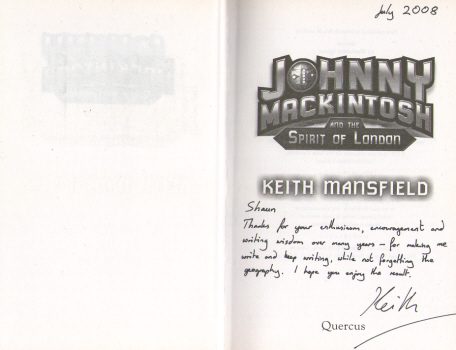 Johnny Mackintosh And The Spirit of London by Keith Mansfield