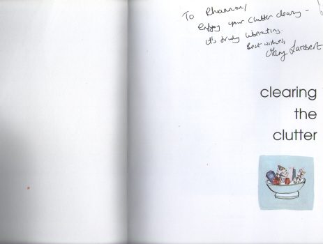 Clearing the Clutter by Mary Lambert