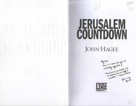Jerusalem Countdown by John Hagee