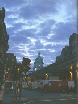 London at Dawn by Anthony Epes 1
