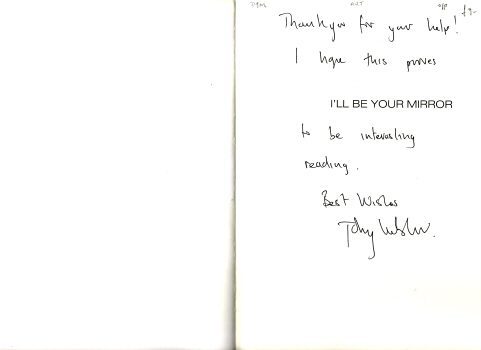 I'll Be Your Mirror - Selected Andy Warhol Interviews edited by Kenneth Goldsmith 1