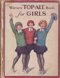 Warne's "Top-All" Book For Girls - edited by Mary England