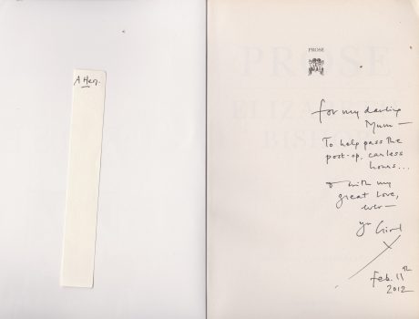 Prose by Elizabeth Bishop 1