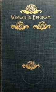 Woman in Epigram by Frederick W. Morton