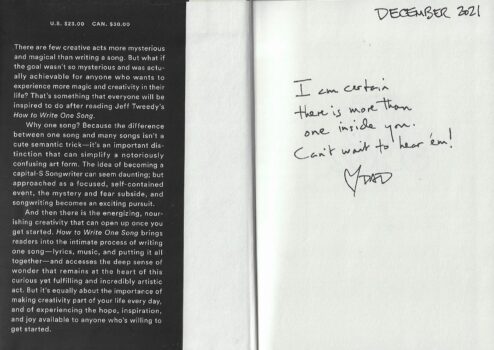 How to Write One Song by Jeff Tweedy 1